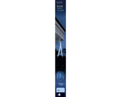 Lumineo 144 LED Icicle Lights 200cm Cool White Christmas Indoor Outdoor Decor
