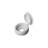 Securit Fold Over Screw Caps White Pack of 12