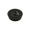 Securit Black Sink Plug 38mm