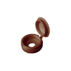 Securit Fold Over Screw Caps Brown Pack of 12