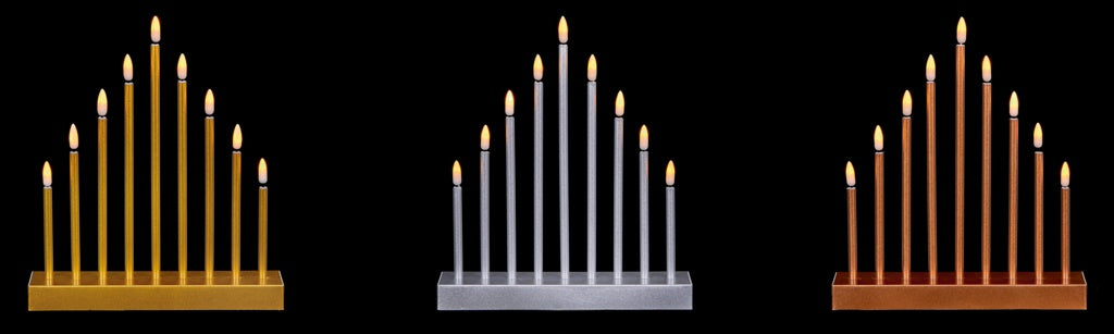 Premier 9 Light Flicker Bright Candlebridge Assorted