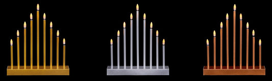 Premier 9 Light Flicker Bright Candlebridge Assorted