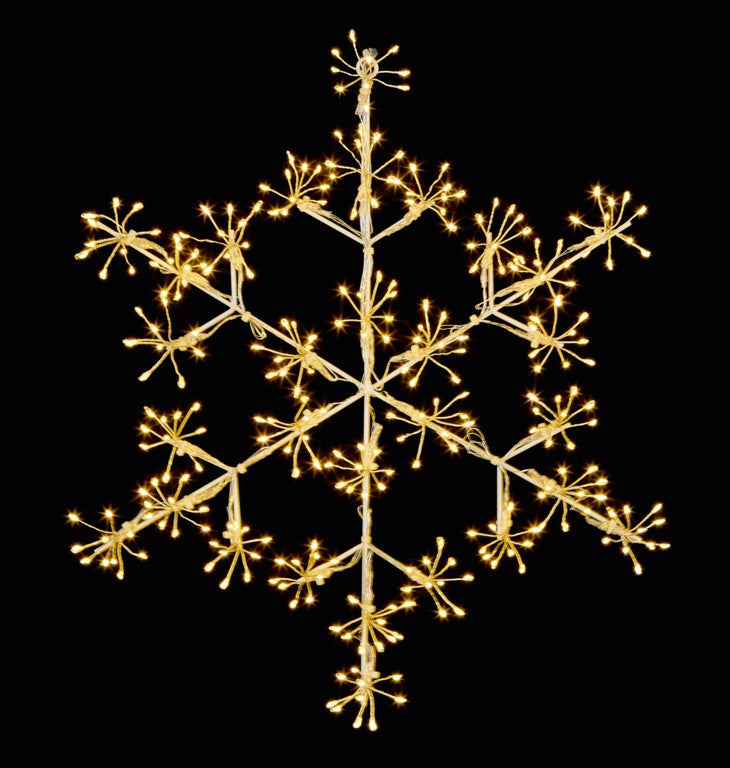 Premier Snowflake 300 Warm White LEDs 40cm