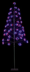 Premier 570 LED Multi Bright Tree Black 1.5m