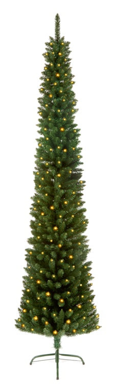 Premier Prelit Green Pencil Pine 2m Warm White