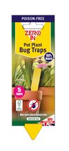 Zero In Pot Plant Bug Traps 5 Pack