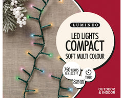 Lumineo 750 LED Compact Lights Soft Multi Coloured