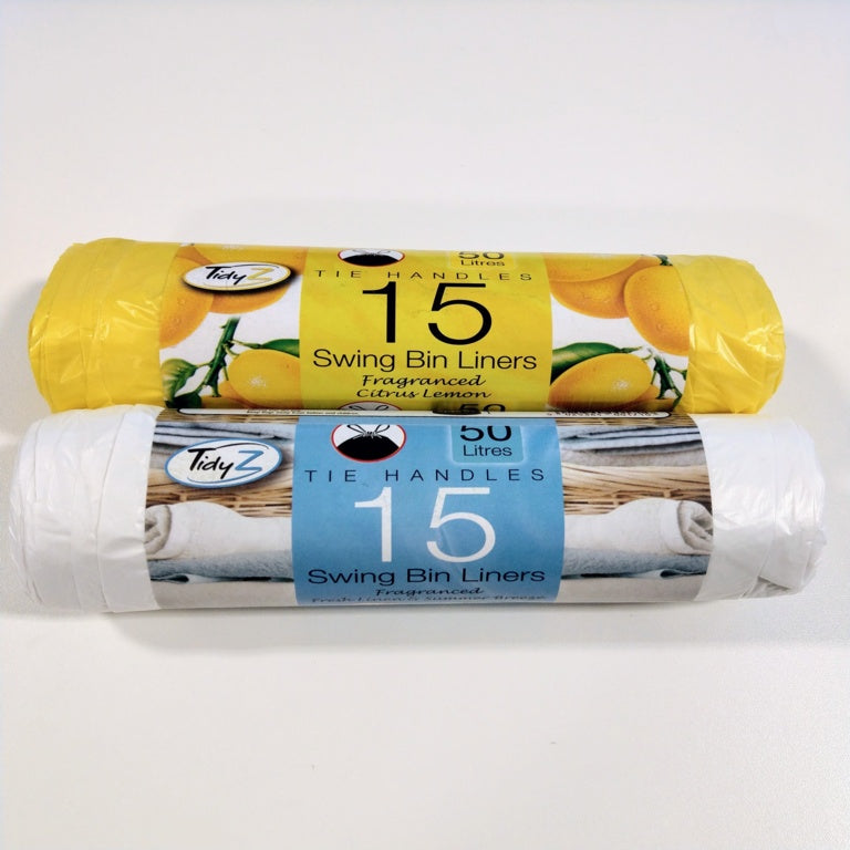 Tidyz Fragranced Jumbo Swing Bin Liners