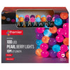 Premier Multi Action Pearl Berry Lights 100 LEDs Rainbow