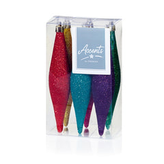 Premier Rainbow Glitter Drops Pack 6 150mm