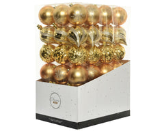 Kaemingk Shatterproof Baubles 15cm Assorted Christmas Tree Ornaments Decor