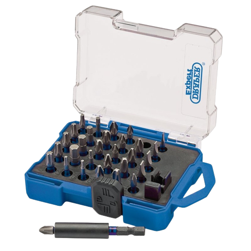 Draper Expert Impact Screwdriver Bit Set 31 Piece