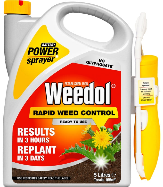 Weedol Rapid Power Control 5L RTU Spray