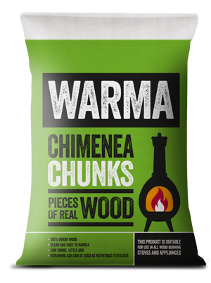 Warma Chimenea Chunks 9kg