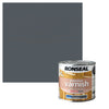 Ronseal Interior Varnish Satin 250ml Graphite
