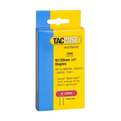 Tacwise Tacker Staples Pack 1000 20mm