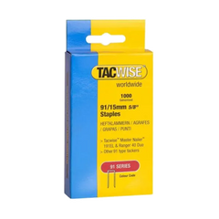 Tacwise Tacker Staples (91) 15mm