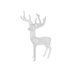 Kaemingk LED Outdoor Acrylic Reindeer 90cm Warm White
