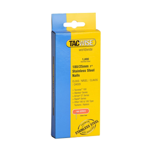 Tacwise Tacker Nails (180) 25mm