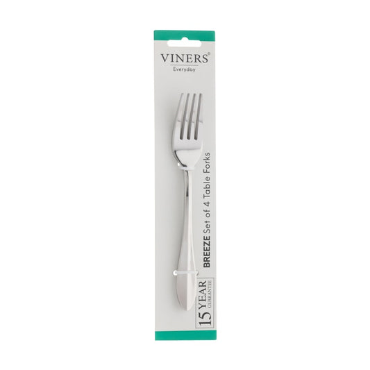 Viners Everyday Breeze Table Fork Pack 4