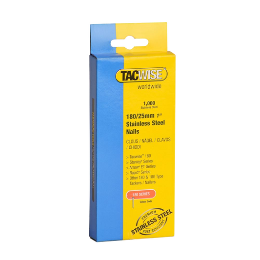 Tacwise Tacker Nails (180) 25mm