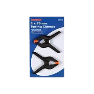 SupaTool Spring Clamps 2 x 75mm