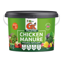Vitax 6x Pelleted Chicken Manure 7kg