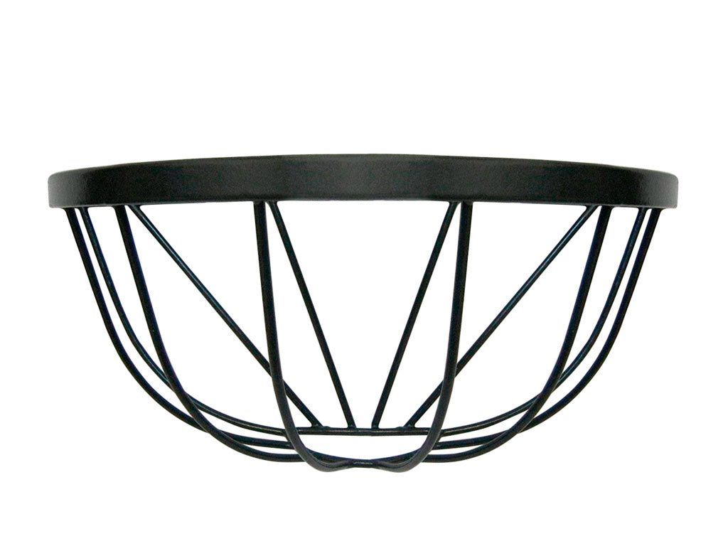 Ambassador Wrought Iron Wall Basket 14"