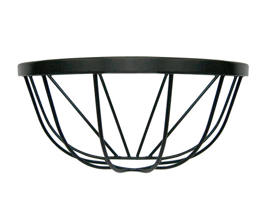 Ambassador Wrought Iron Wall Basket 14"