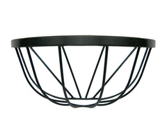 Ambassador Wrought Iron Wall Basket 14"