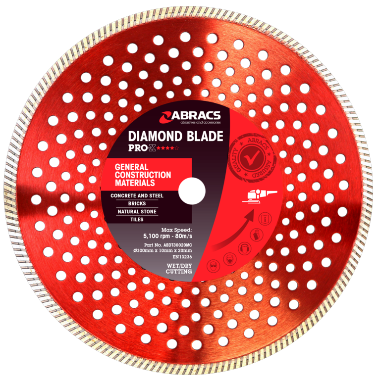 Abracs GCM-Pro-X Diamond Blade 300x10mm