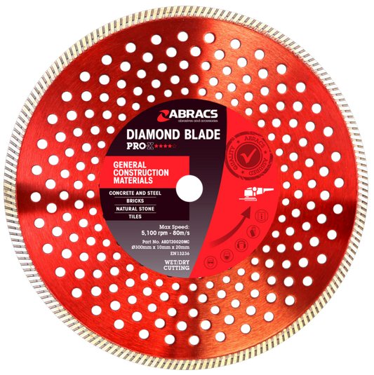 Abracs GCM-Pro-X Diamond Blade 300x10mm