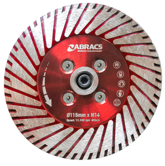Abracs Cut & Grind Diamond Blade 115mm x M14