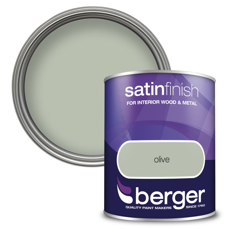 Berger Satin Sheen 750ml Olive