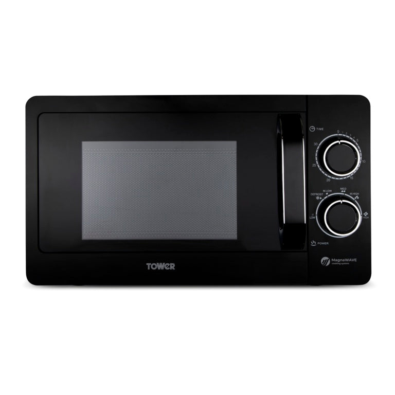 Tower 20L Manual Microwave 700w Black
