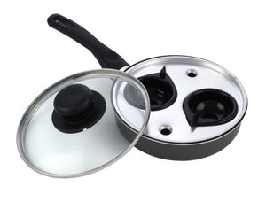 Mtk Housewares 2 Cup Egg Poacher Non Stick 20cm
