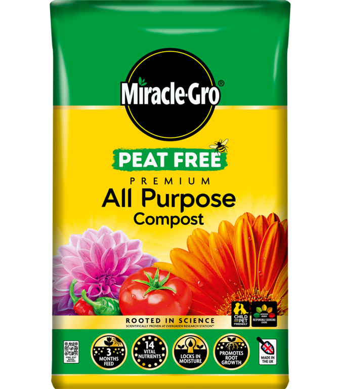 Miracle-Gro® All Purpose Peat Free Compost 50L