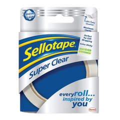 Sellotape Super Clear Roll 24mm x 50m