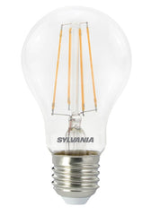 Sylvania Retro GLS Lamp Clear E27 ES 806 Lumen Warm White