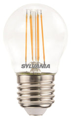 Sylvania LED Retro Ball Lamp Clear 470 Lumen E27 ES Warm White