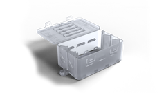 Wiska Konnektl T204 Clear Junction Box IP20