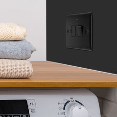 BG Switched Connection Unit 13a Matt Black