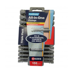 Plasplugs All In One Fixings Pack 156