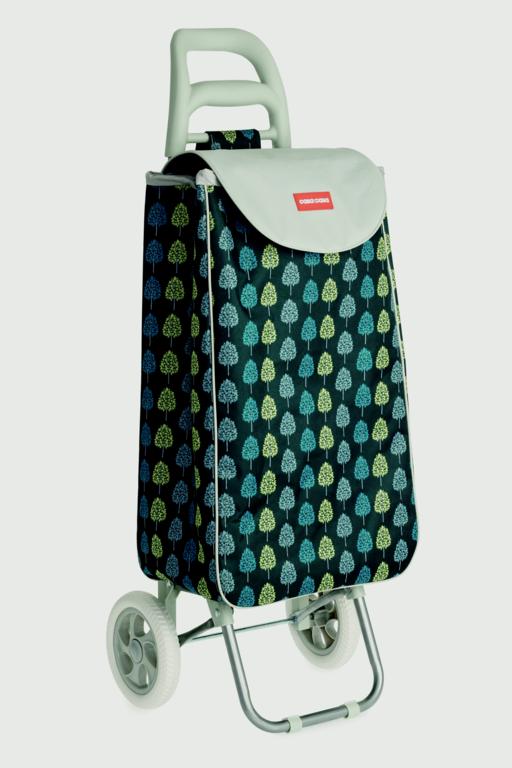Casa & Casa 2 Wheel Shopping Trolley Woodland