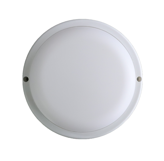 Securlec Round LED Bulkhead 6500k 12w 151mm