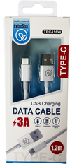 Extrastar Type C Charging Data Cable 1.2m Black