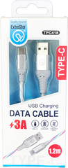 Extrastar Type C Charging Data Cable L/Up 1.2m