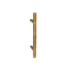 Securit Plain Bar Handle Antique Brass 96mm