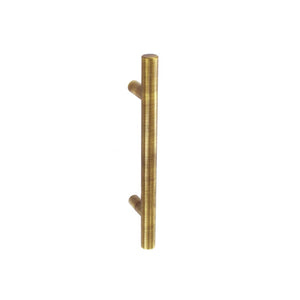Securit Plain Bar Handle Antique Brass 96mm