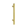 Securit Plain Bar Handle Satin Brass 128mm